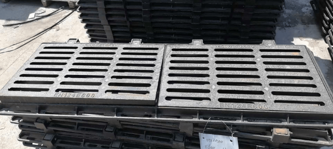 始兴球墨铸铁连体双篦展示